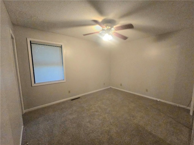 408 Creach St, Warrensburg, MO 64093 - carpeted spare room featuring ceiling fan and a textured ceiling