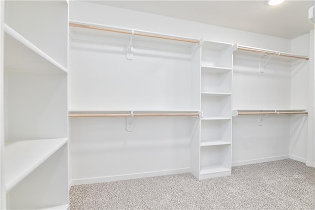 6126 Lewis Dr, Shawnee, KS 66226 - walk in closet featuring carpet flooring