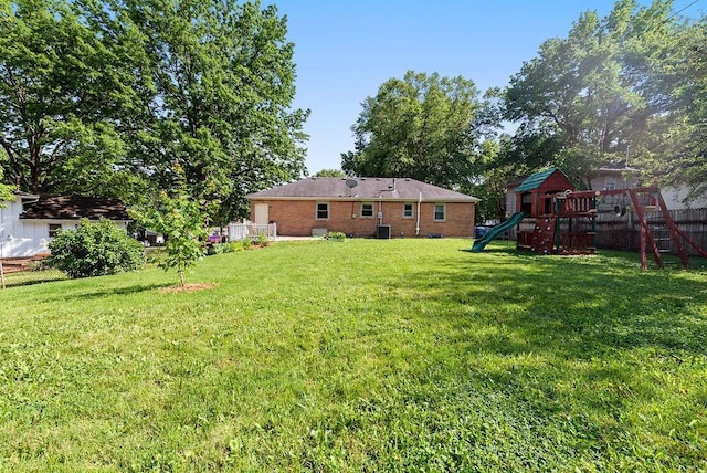 14224 E 36th St, Independence, MO 64055 - view of yard featuring a playground