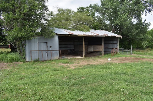 21570 Mclouth Rd, Mc Louth, KS 66054 - view of pole building