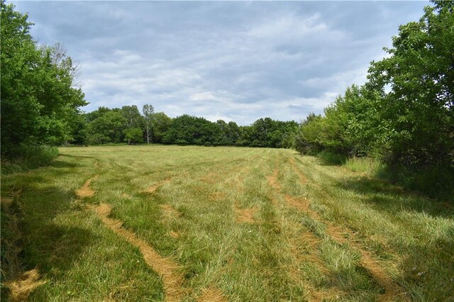 21570 Mclouth Rd, Mc Louth, KS 66054 - view of wooded area featuring a view of rural / pastoral area