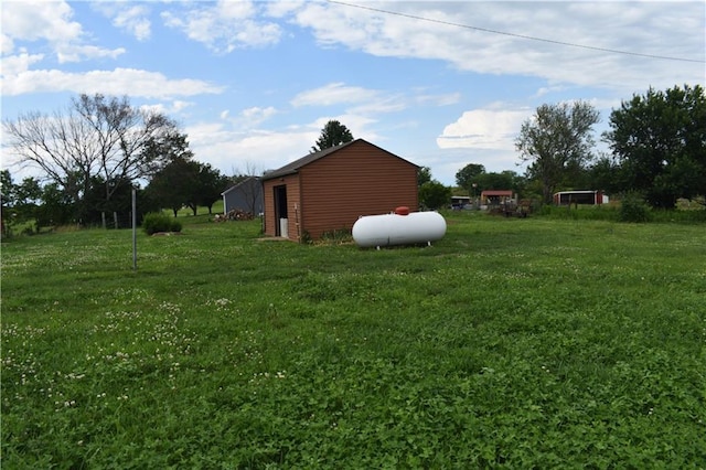 21570 Mclouth Rd, Mc Louth, KS 66054 - view of grassy yard