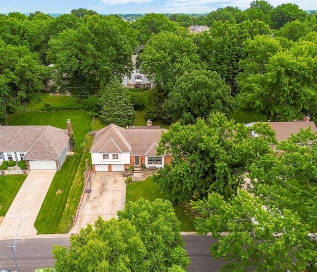 6305 N Bales Ave, Gladstone, MO 64119 - view from above of property