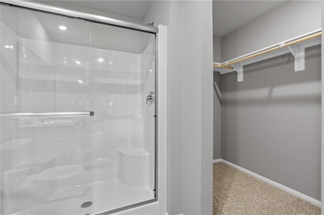 37770 W 207th Ter, Edgerton, KS 66021 - full bath featuring a shower stall and a spacious closet