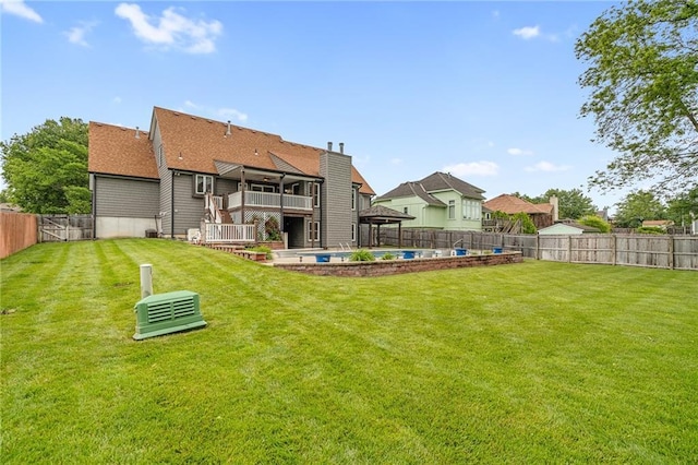 18807 E 34th St, Independence, MO 64057 - fenced backyard featuring a gazebo