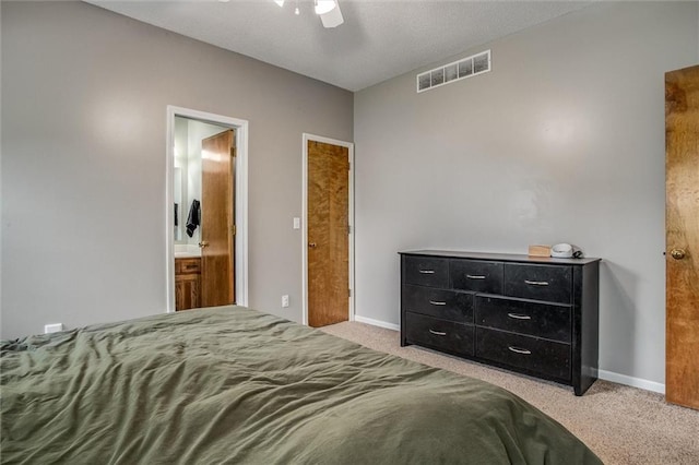 18300 Oak St, Gardner, KS 66030 - bedroom featuring carpet flooring, connected bathroom, and ceiling fan