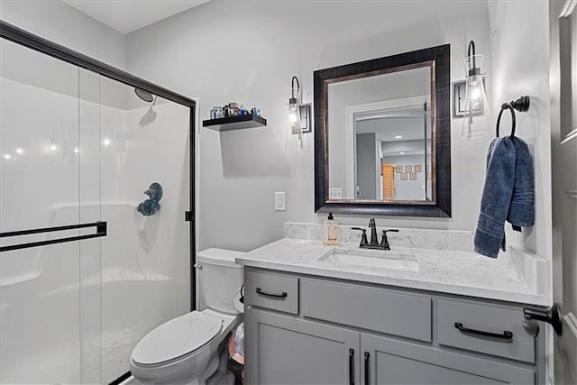 1013 Old Hickory Rd, Greenwood, MO 64034 - full bath with a stall shower and vanity