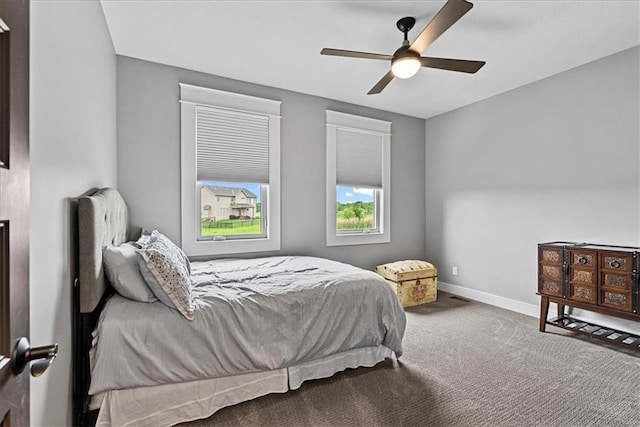 1013 Old Hickory Rd, Greenwood, MO 64034 - bedroom featuring carpet flooring and a ceiling fan