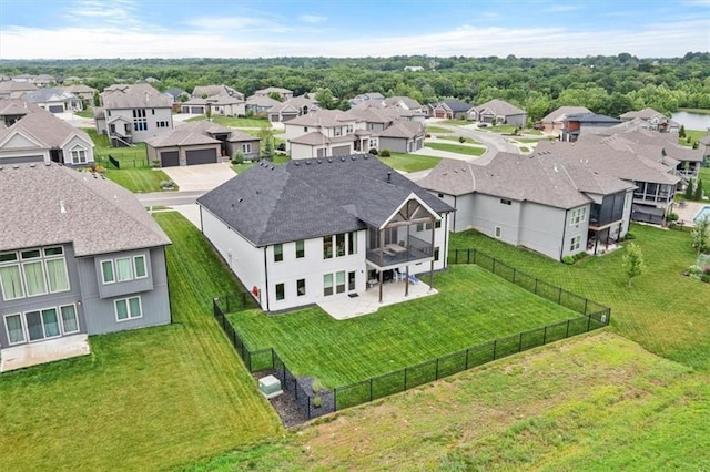 1013 Old Hickory Rd, Greenwood, MO 64034 - aerial perspective of suburban area