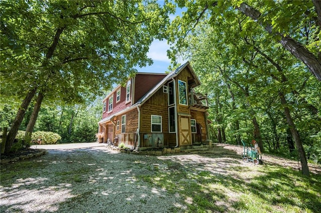 15335 Hh Hwy, Platte City, MO 64079 - view of side of home featuring gravel driveway