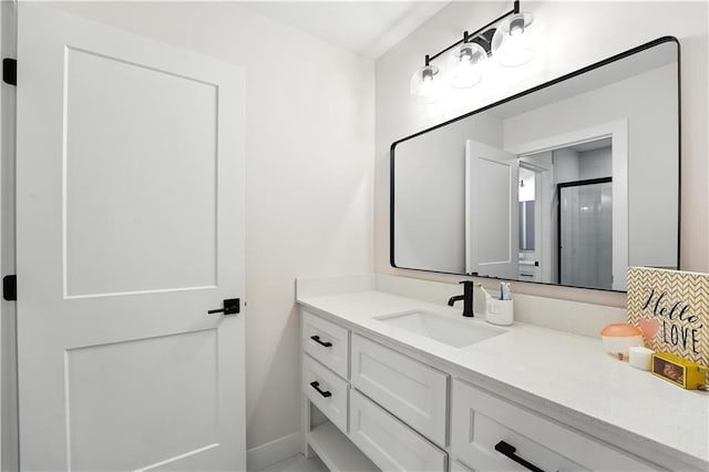 8422 NE 147th St, Liberty, MO 64068 - bathroom with vanity and tasteful backsplash