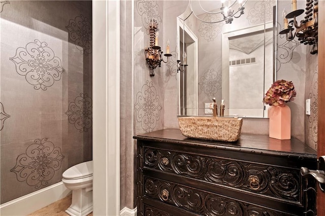 11110 W 146th Ter, Overland Park, KS 66221 - half bathroom featuring vanity and toilet