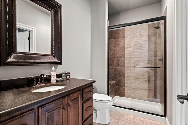 11110 W 146th Ter, Overland Park, KS 66221 - bathroom featuring vanity and a stall shower