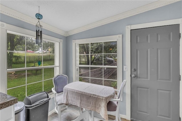 8036 Bellefontaine Ave, Kansas City, MO 64132 - sunroom / solarium featuring lofted ceiling