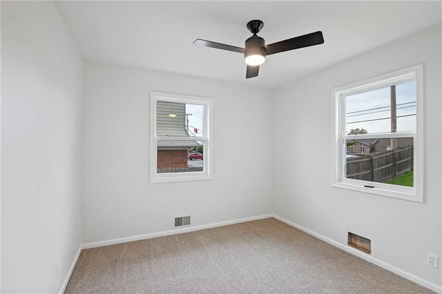 6600 W 93rd Ter, Overland Park, KS 66212 - unfurnished room featuring carpet flooring and a ceiling fan