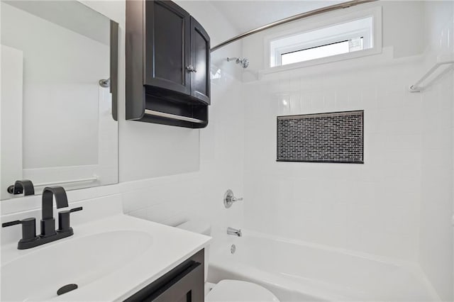 6600 W 93rd Ter, Overland Park, KS 66212 - bathroom featuring vanity and bathing tub / shower combination