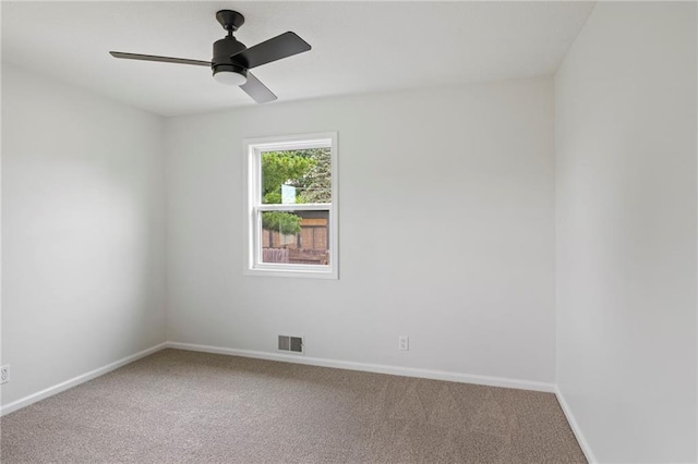 6600 W 93rd Ter, Overland Park, KS 66212 - empty room featuring carpet floors and a ceiling fan