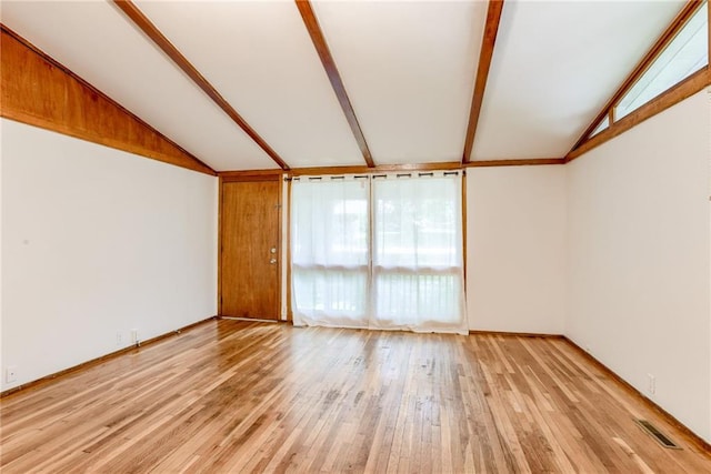 4400 N Brighton Ave, Kansas City, MO 64117 - empty room featuring light wood-style floors