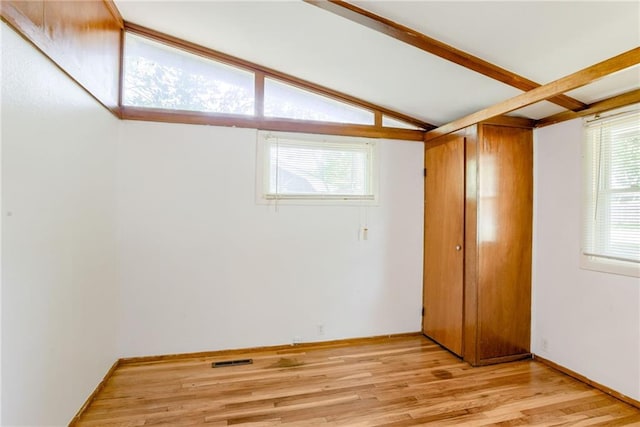 4400 N Brighton Ave, Kansas City, MO 64117 - unfurnished room with light wood finished floors