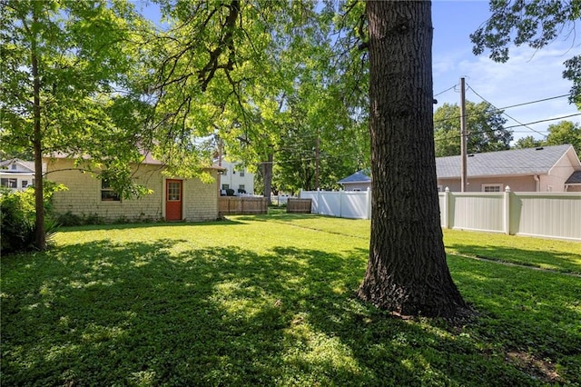 508 S Elm St, Ottawa, KS 66067 - view of fenced backyard