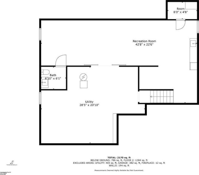 733 NE Colleen Dr, Lees Summit, MO 64086 - view of property floor plan