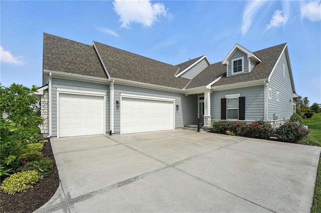 13300 W 174th Pl, Overland Park, KS 66221 - view of front of house featuring an attached garage, driveway, and roof with shingles