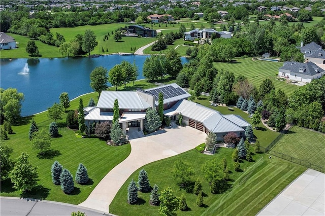 10712 W 165th St, Overland Park, KS 66221 - aerial view of a large body of water