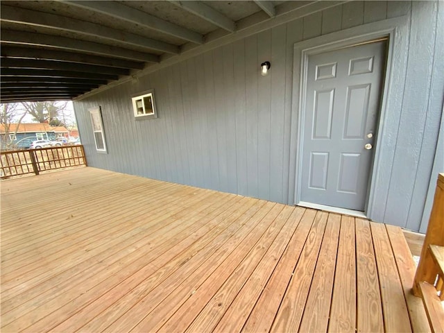 3046 N 27th St, Kansas City, KS 66104 - view of deck