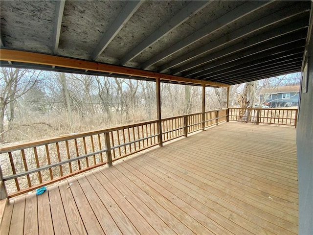 3046 N 27th St, Kansas City, KS 66104 - view of wooden deck