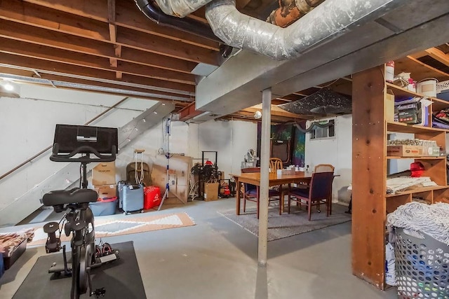 255 N Michigan St Unit 90, Lawrence, KS 66044 - view of unfinished below grade area