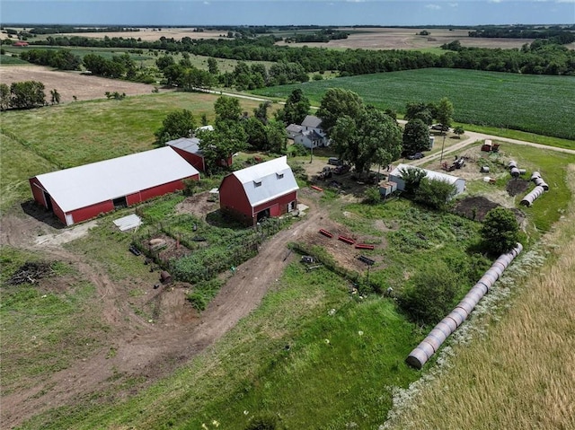 18400 Keitel Rd, Parker, KS 66072 - overview of rural landscape with farmland
