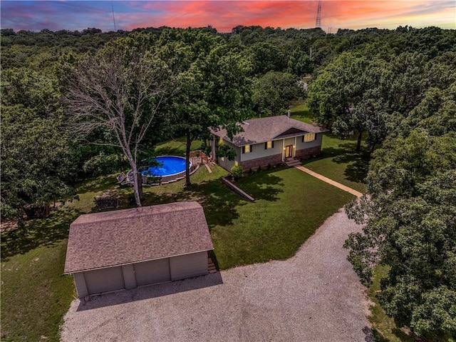 33383 Acorn Ln, Warsaw, MO 65355 - view of subject property featuring a pool area