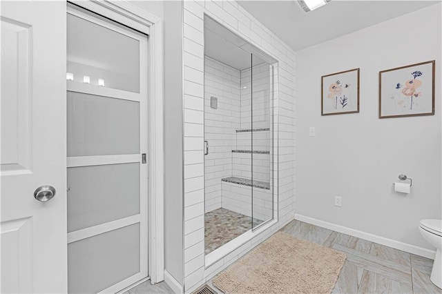 33383 Acorn Ln, Warsaw, MO 65355 - full bath featuring a stall shower and toilet