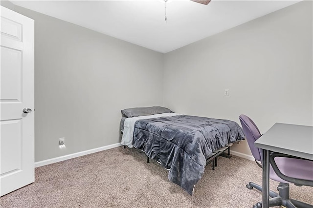 33383 Acorn Ln, Warsaw, MO 65355 - bedroom with carpet floors and a ceiling fan