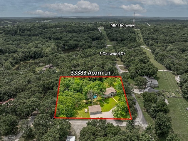 33383 Acorn Ln, Warsaw, MO 65355 - view of property location featuring property parcel outlined