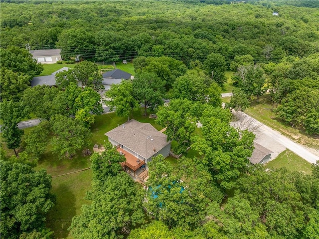 33383 Acorn Ln, Warsaw, MO 65355 - bird's eye view of a heavily wooded area
