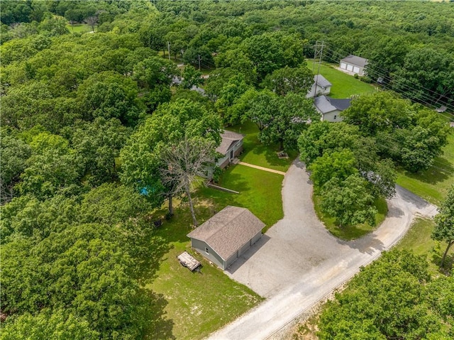 33383 Acorn Ln, Warsaw, MO 65355 - view of subject property with a heavily wooded area