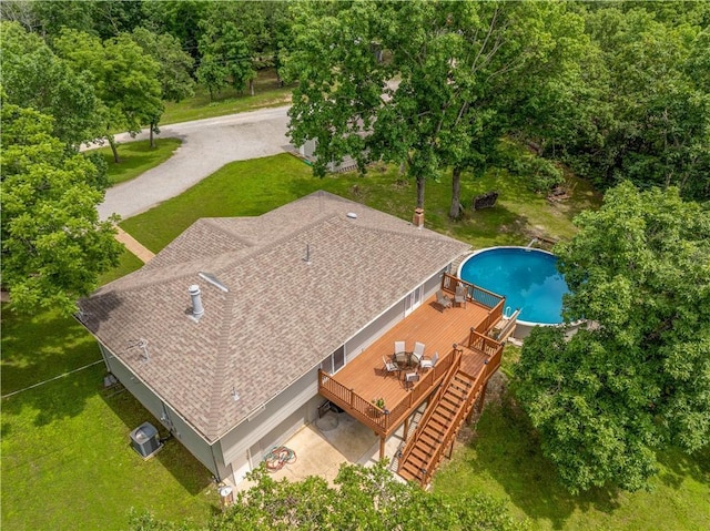 33383 Acorn Ln, Warsaw, MO 65355 - view of subject property with a pool area