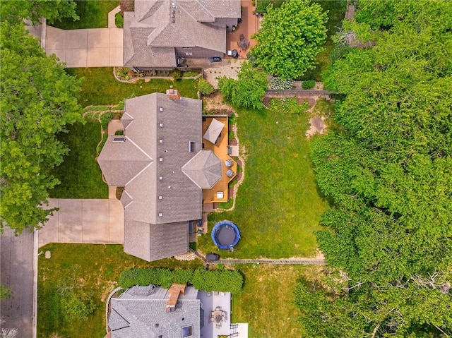 11530 Hemlock St, Overland Park, KS 66210 - view from above of property