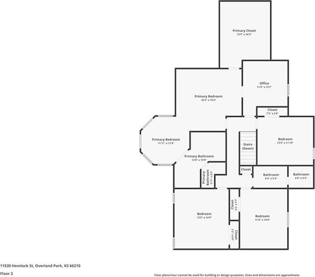 11530 Hemlock St, Overland Park, KS 66210 - view of property floor plan