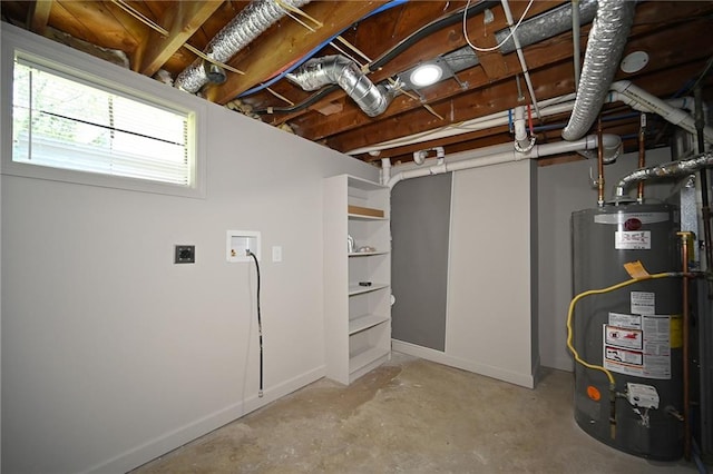 6309 E 102nd Ter, Kansas City, MO 64134 - below grade area with water heater and baseboards