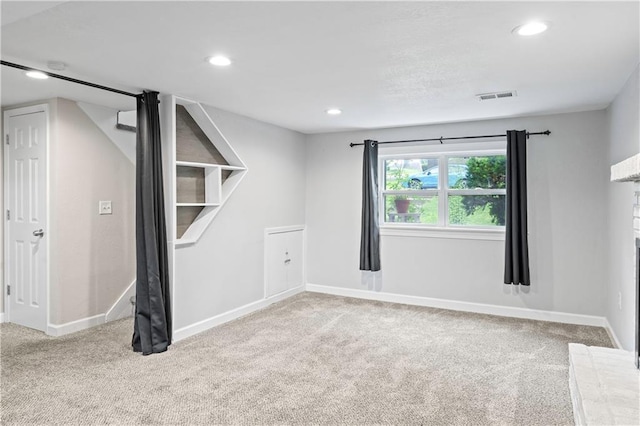 16722 E 35th Ter, Independence, MO 64055 - below grade area with carpet and recessed lighting