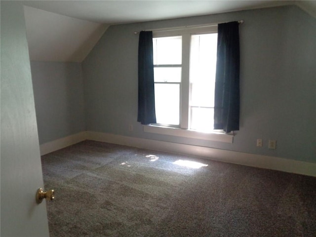 1918 S Elm St, Pittsburg, KS 66762 - additional living space featuring lofted ceiling and carpet flooring
