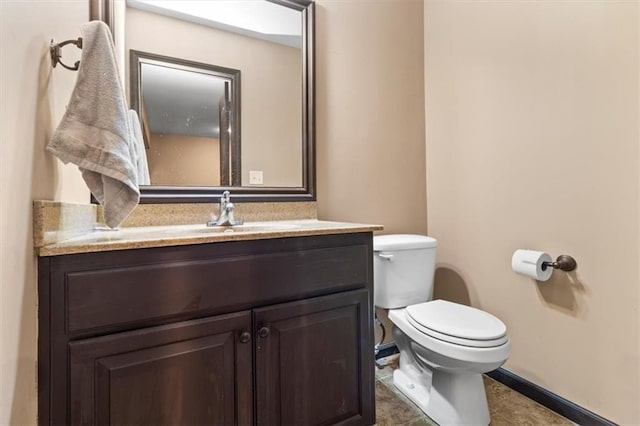 610 NW Green Dr, Grain Valley, MO 64029 - bathroom with toilet and vanity