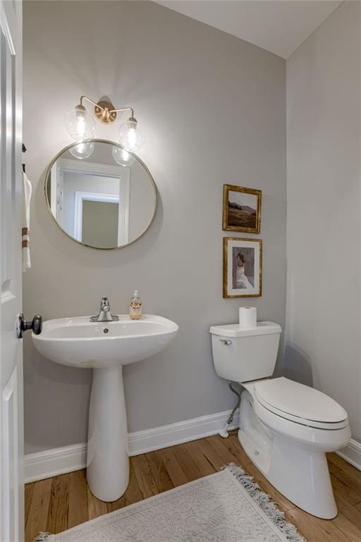 9500 N Lane Ave, Kansas City, MO 64157 - bathroom featuring wood finished floors