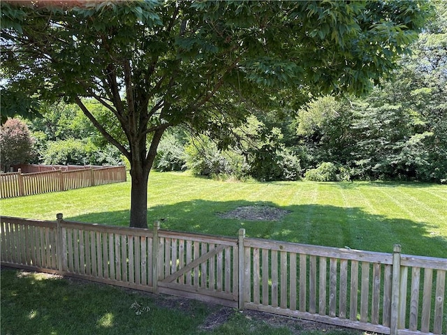 15598 S Blackfeather St, Olathe, KS 66062 - view of fenced yard