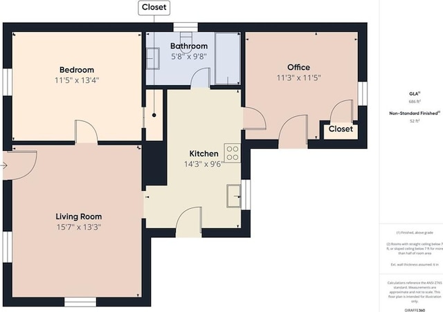 307 E 4th St, Holden, MO 64040 - view of property floor plan