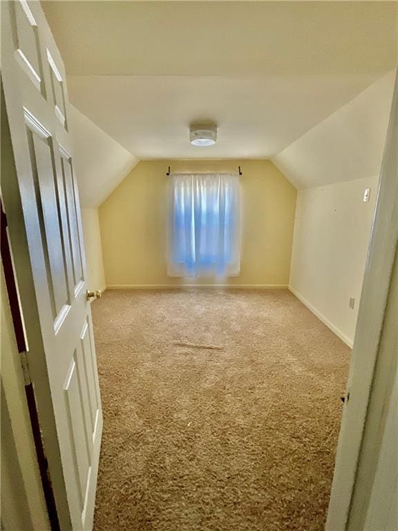 1870 N 27th St, Kansas City, KS 66104 - bonus room featuring carpet flooring and lofted ceiling