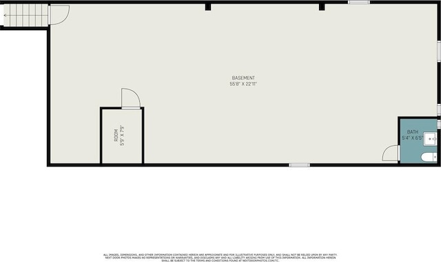 3818 W 52nd Ter, Roeland Park, KS 66205 - view of property floor plan