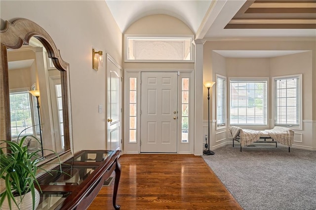 14740 W 128th St, Olathe, KS 66062 - foyer entrance with crown molding